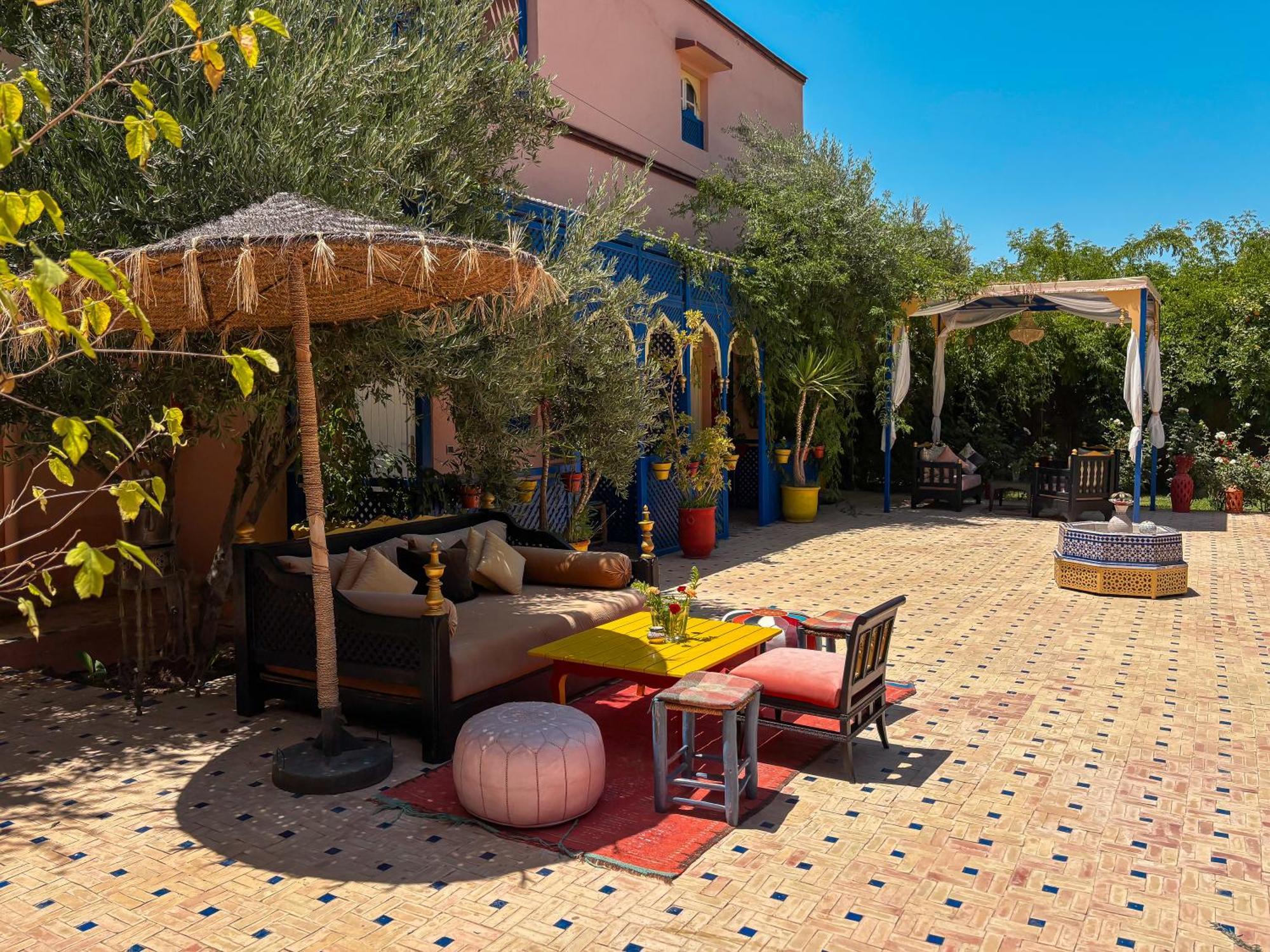 Vila Le Bleu House Marakéš Exteriér fotografie